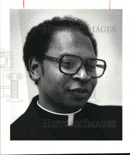 1980, Rev. Victor H. Colen, St. Henry's Parish - Historic Images