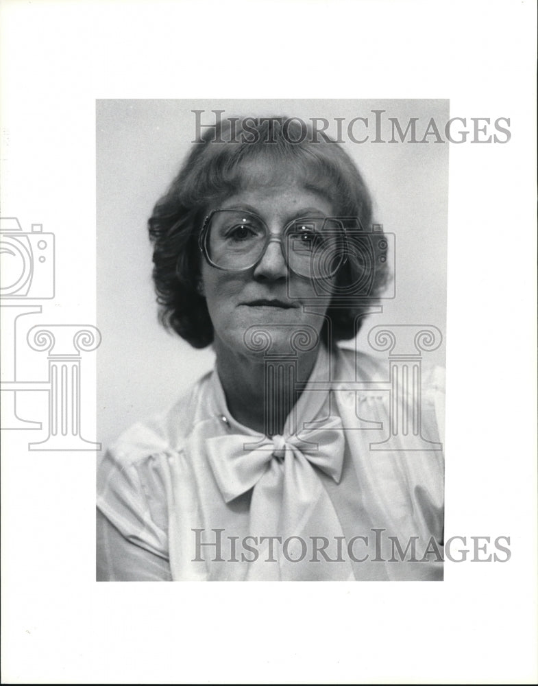 1990 Press Photo Carole Claywell, director of Volunteer Guardianship - Historic Images