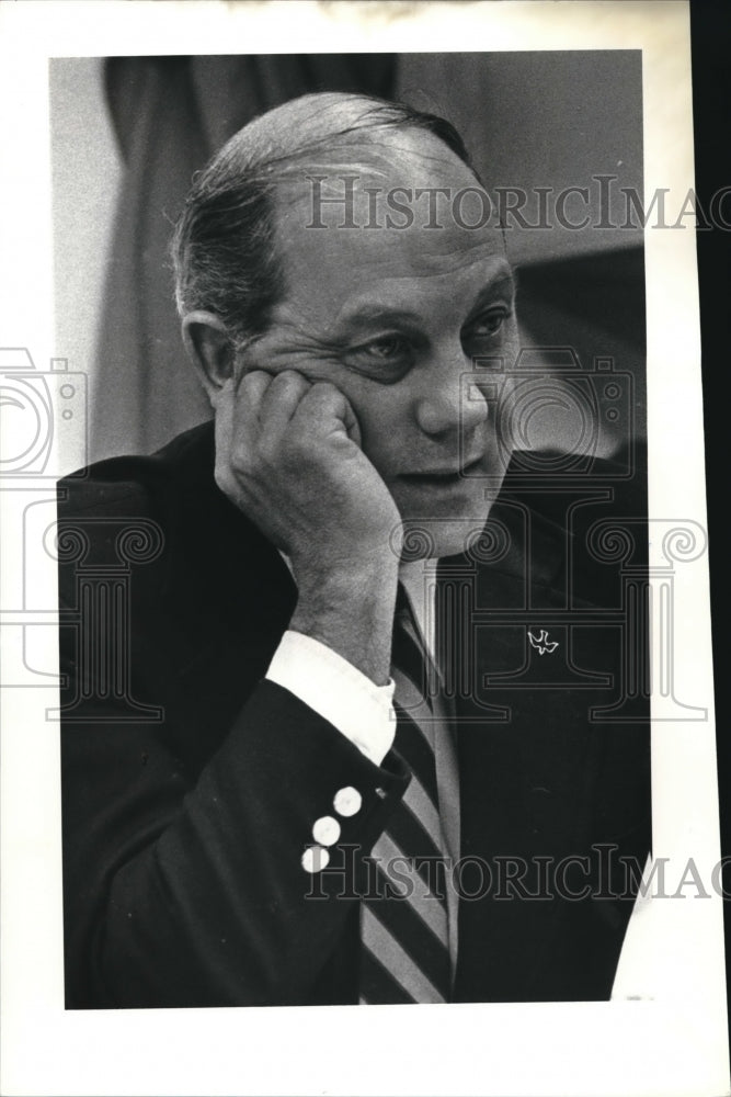 1981 Press Photo James S. Conway, local Cleveland councilman - Historic Images