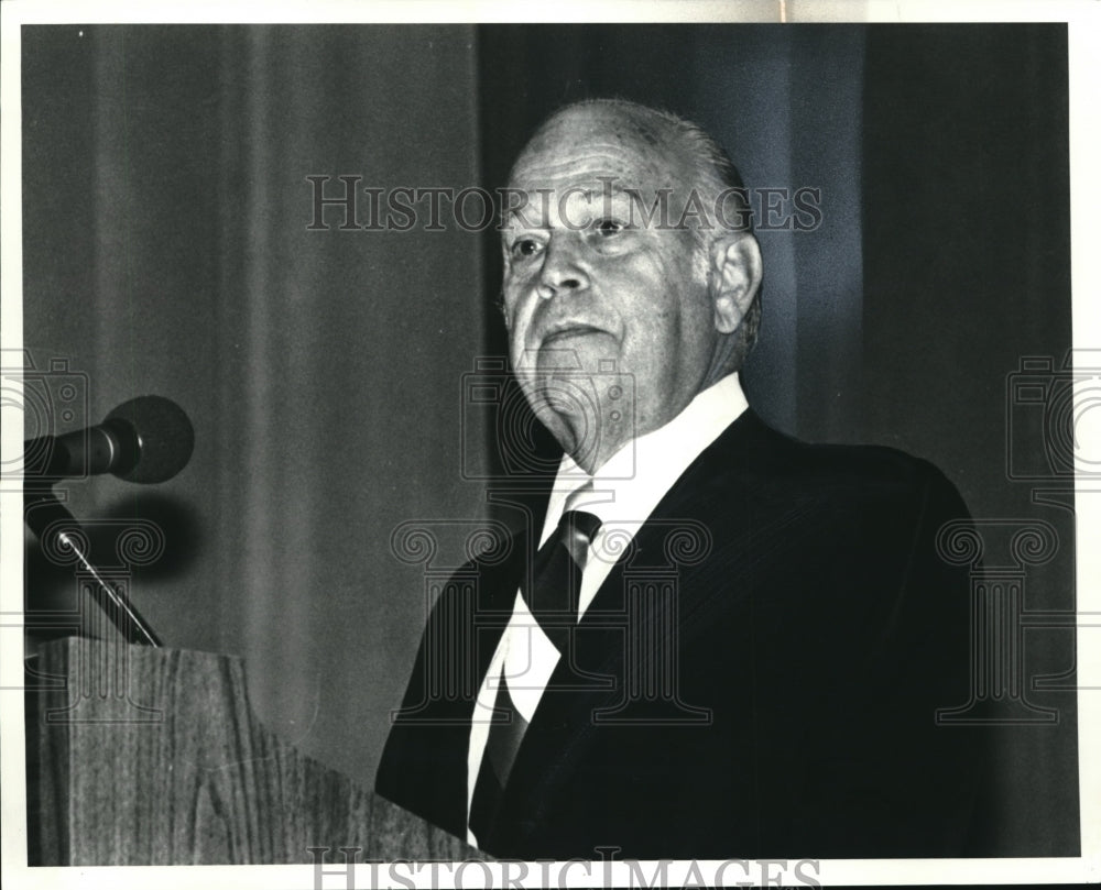 1982 Press Photo Francis A Coy National City Director - Historic Images