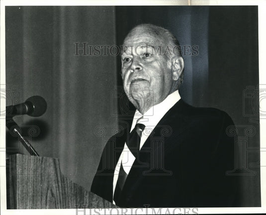 1982 Press Photo Francis A Coy National City Director - Historic Images