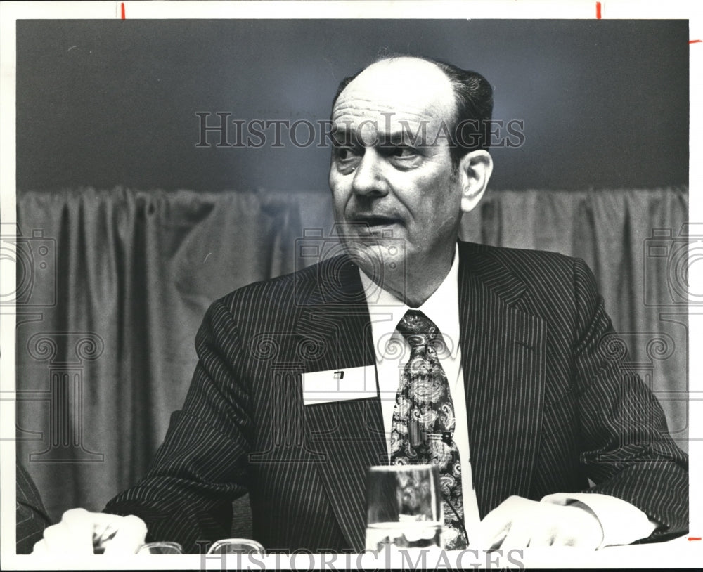 1981, W. Paul Cooper, Chairman of the committee hearing - cva07983 - Historic Images