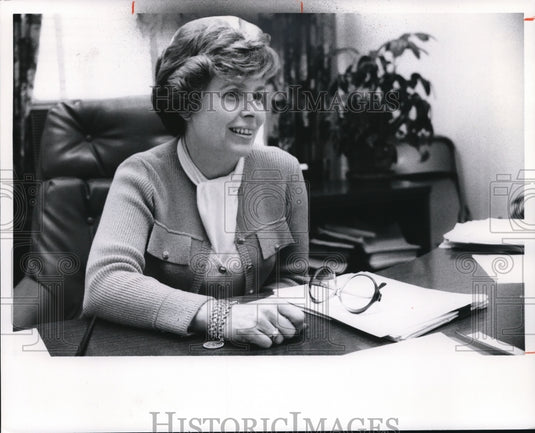 1978, Betty S. Del Duca, Mgr. Int'l Crude Oil Operations - Historic Images