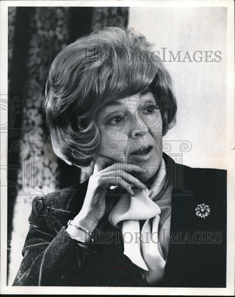 1972 Press Photo Katherine de Jersey, Astrologer - Historic Images