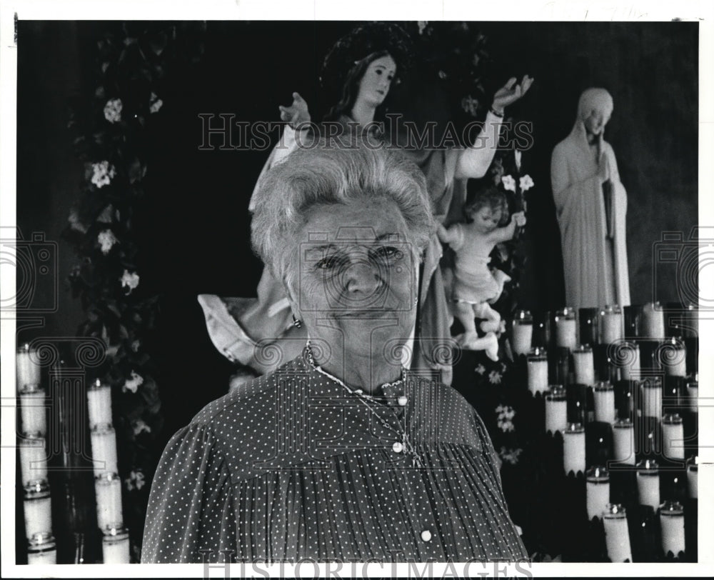 1981 Media Photo Jennie D&#39;Amico, Mother of Sister Johnica D&#39;Amico - Historic Images