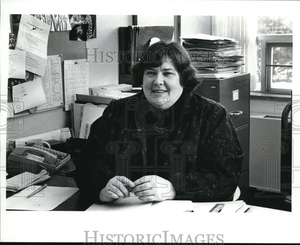 1989 Media Photo Judith Coleman Librarian Director that has been named - Historic Images