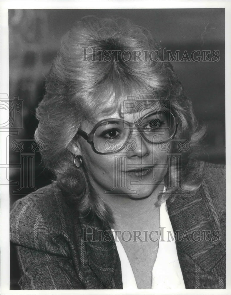 1985 Press Photo Kim Dillen Candidate for Mayor of Lyndale - Historic Images