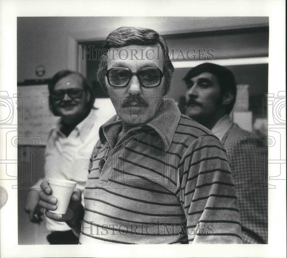 1979 Press Photo Renold Depietro, president local 1307 United Steelworkers - Historic Images