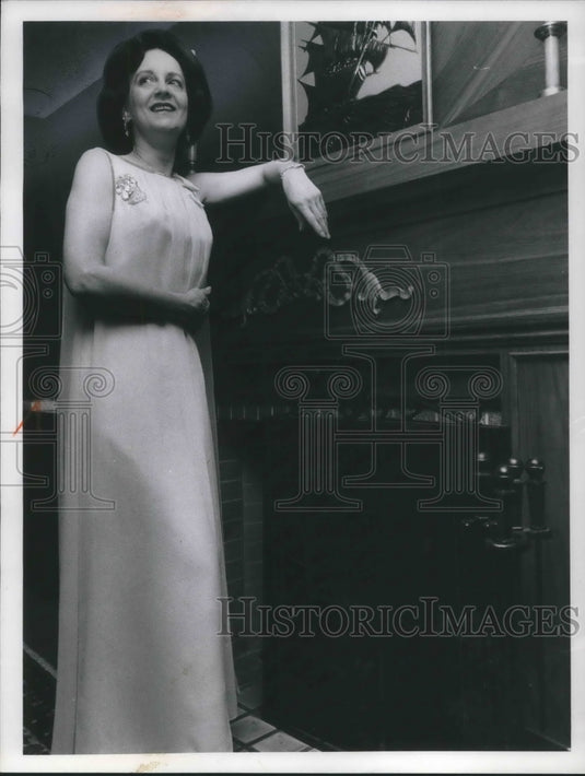 1968 Press Photo Miss Marguerite Duncan, Founder & Director Cleve Civic Ballet - Historic Images