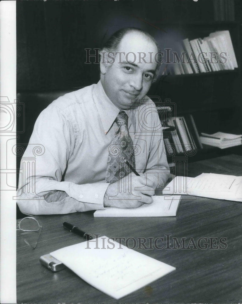 1973 Press Photo Michael Donzella, administrator Board of Mental Retardation - Historic Images