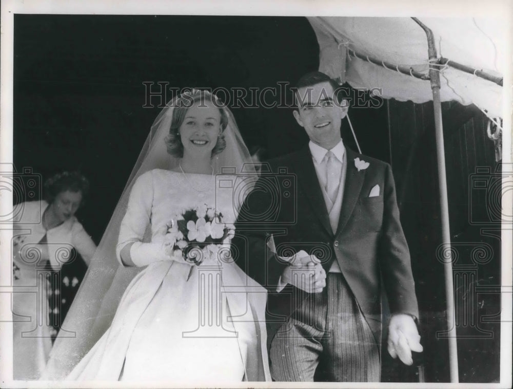 1964 Press Photo Mrs George Humphrey Mr & Mrs John Moffat Dunlap - Historic Images