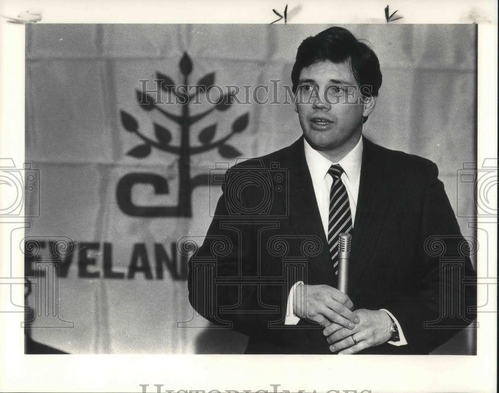 1984, New Cleveland City manager Robert C. Downey Jr. - cva09365 - Historic Images