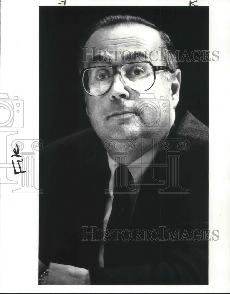 1986 Media Photo Murray R. Edelman senior VP of the CEI Nuclear Group - Historic Images
