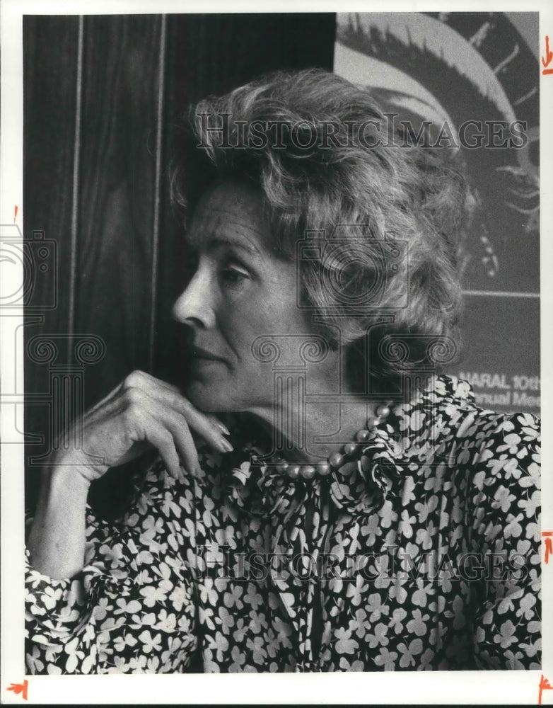 1981 Media Photo Robin Chandler Duke, President National Abortion Rights Action - Historic Images