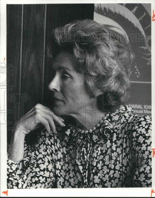1981 Media Photo Robin Chandler Duke, President National Abortion Rights Action - Historic Images