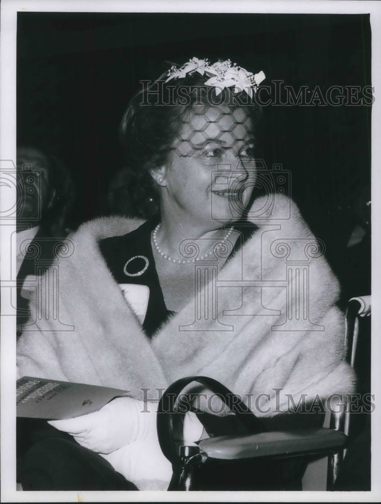 1966 Press Photo Mrs. Cyrus Eatin - Historic Images