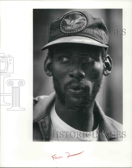 1991 Press Photo Bill Edmondson called the Police. - Historic Images