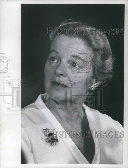 1969 Media Photo Mrs. Cyrus Eaton - Historic Images