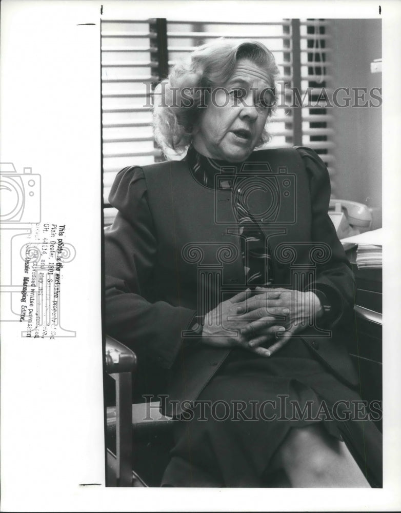 1988 Case School of Nursing interview with Priscilla Ebersoll - Historic Images