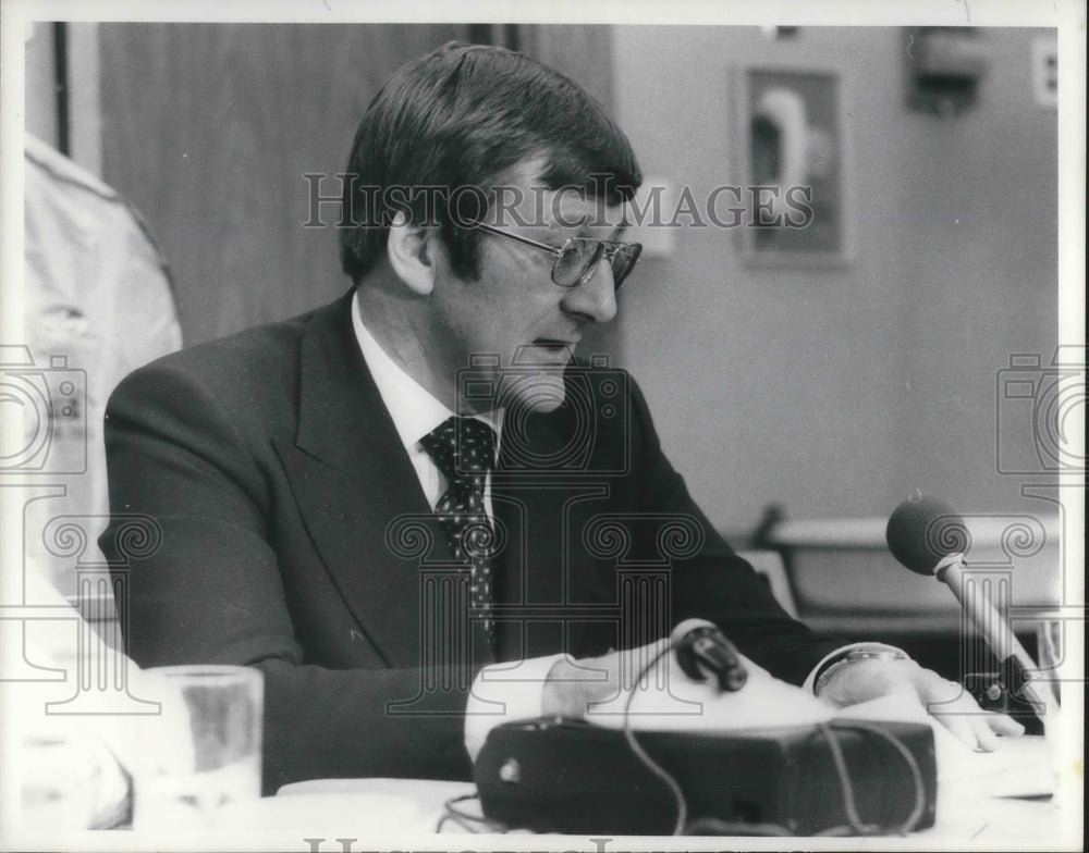 1977 Press Photo Alan Eagelson disbarred Canadian lawyer & convicted criminal - Historic Images