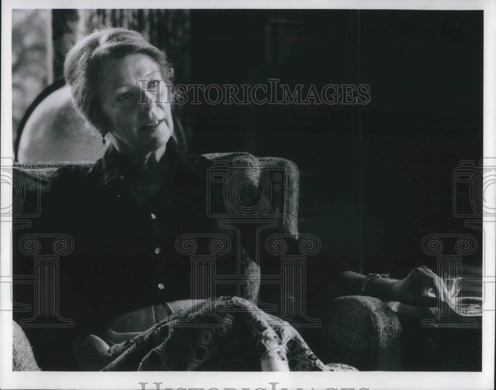 1977 Press Photo Mrs Mary Eaton, wife of Cyrus Eaton Jr - Historic Images