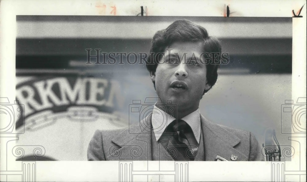 1980 Press Photo Dennis Eckart - Historic Images