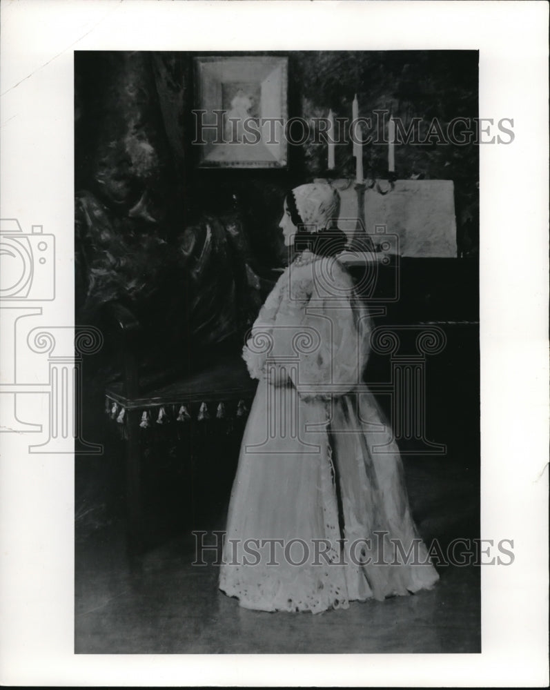 1965 Press Photo Portrait of My Daughter Alice by William Marritt Chase - Historic Images