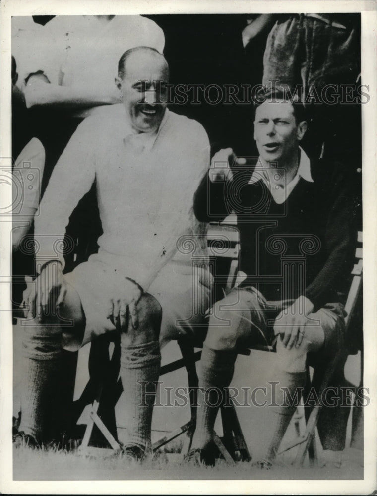 1937 Press Photo King George VI visit at the Duke of York&#39;s camp for boys- Historic Images