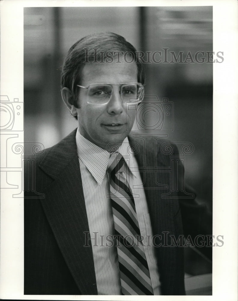 1979 Press Photo William Agee CEO Bendix Corp - Historic Images