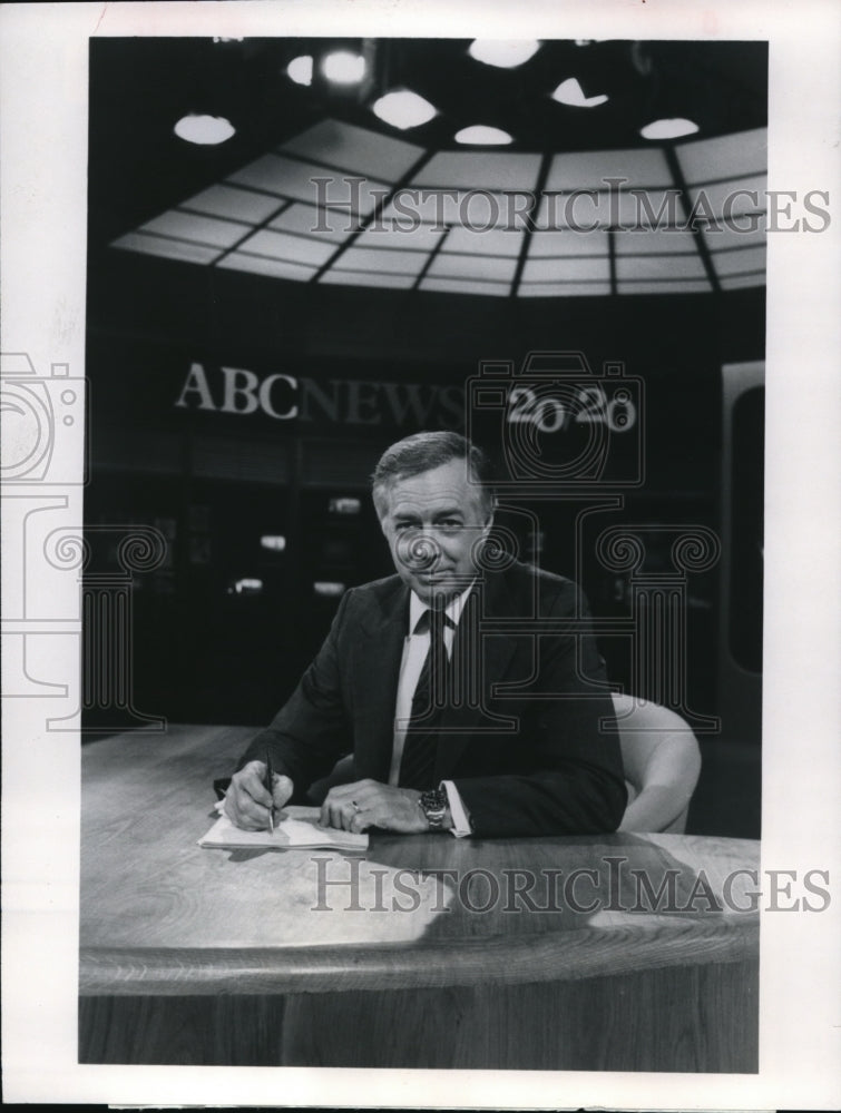 1979, Hugh Downs of 20//20 The ABC News Magazine Program - Historic Images