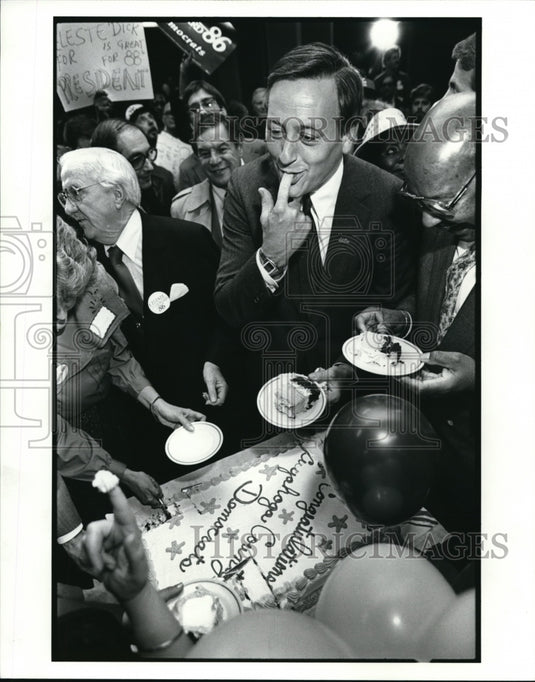 1987 Press Photo Richard Celeste - Historic Images