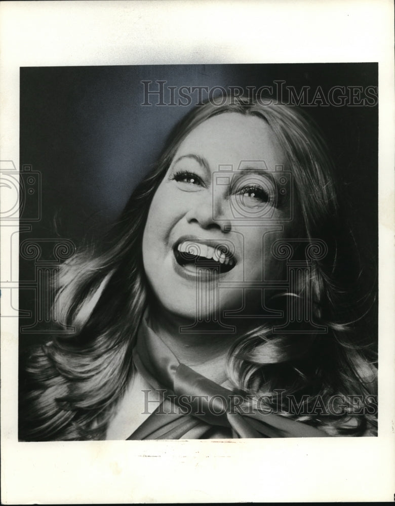 1975 Press Photo Barbara Cook Actress - Historic Images