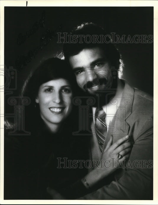 1987 Press Photo Paul & Doreen Colletti, husband & wife successful business pair - Historic Images