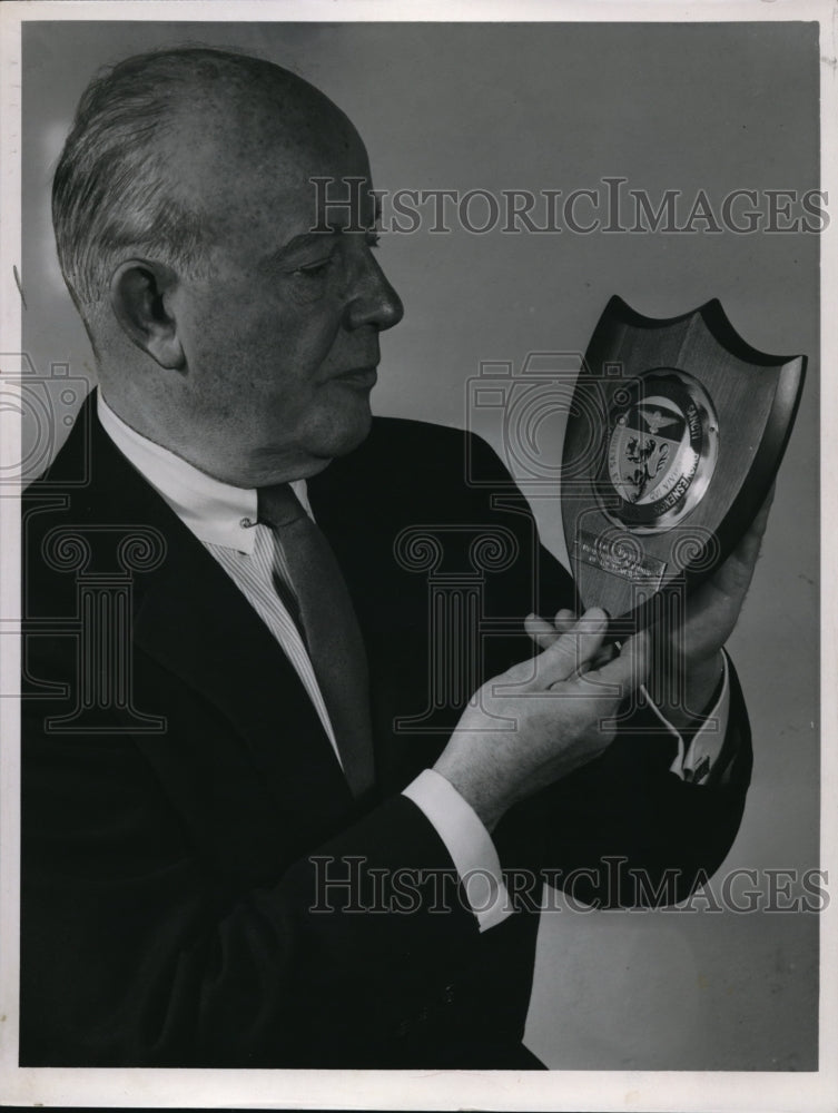 1958 Press Photo Leo Doyle Forest City - cva11344 - Historic Images