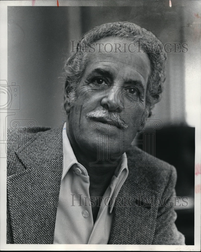 1980 Press Photo Peter Bommarito, The Plain Dealer reporter - Historic Images