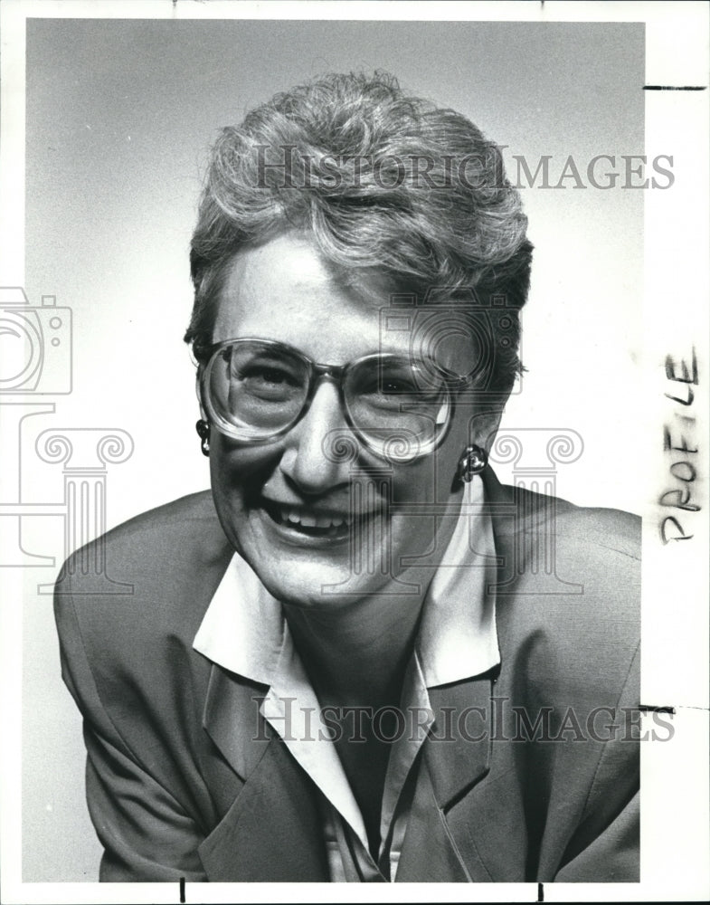 1989 Press Photo Dorothy Faller International Trading - Historic Images