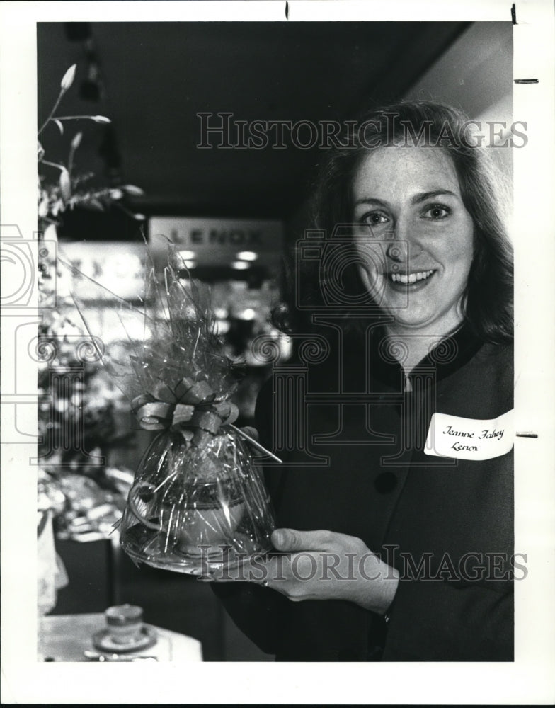 1987 Press Photo Jeanne Fahey - Historic Images