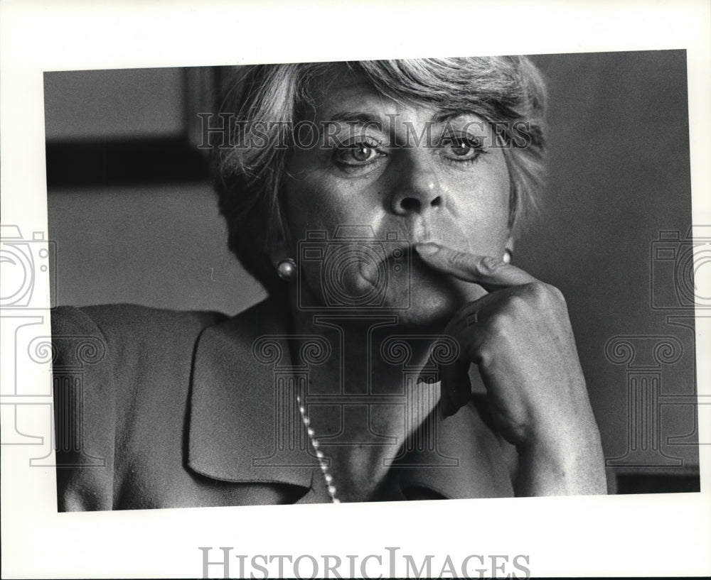 1985 Press Photo Geraldine Ferraro, Attorney and Politician - Historic Images