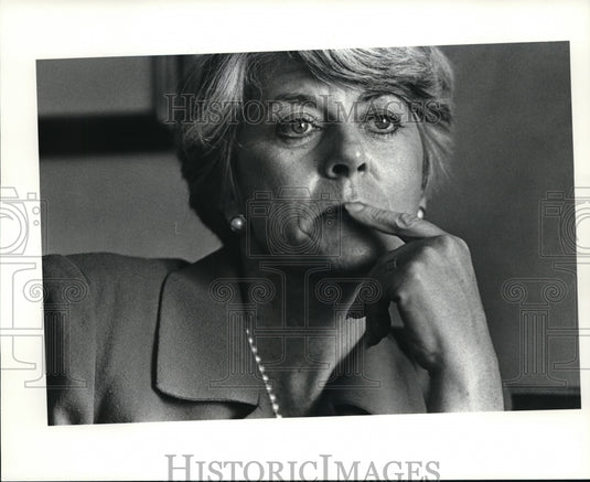 1985 Press Photo Geraldine Ferraro, Attorney and Politician - Historic Images