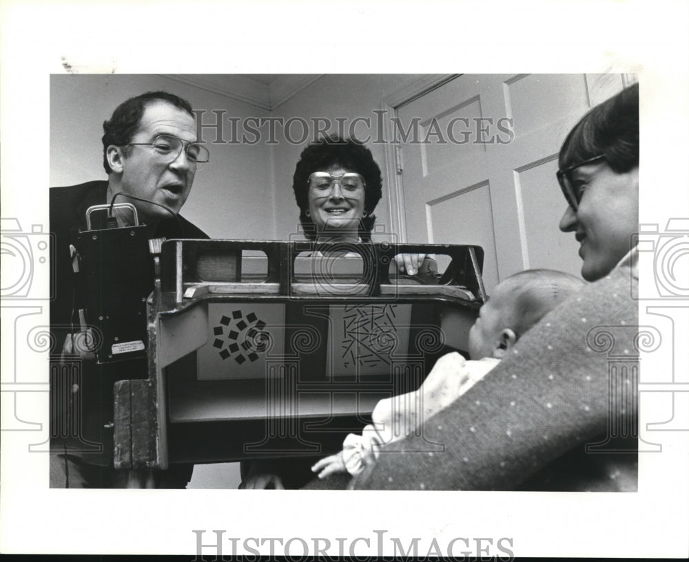 1984 Press Photo Joseph F Fagan, Liz Shaver, Katie Forbes, Norma Miller - Historic Images