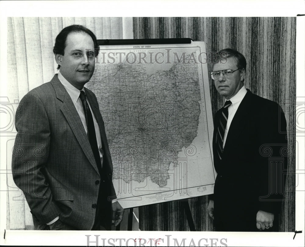 1990, John Gustat &amp; Richard Gortz of Gortz and Associates - cva11938 - Historic Images