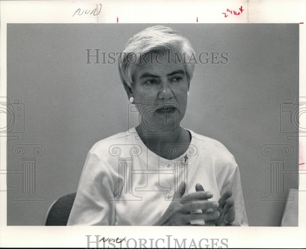 1991 Press Photo Sister Doris Gottemoeller Sisters Of Mercy Largest Order of Nun - Historic Images