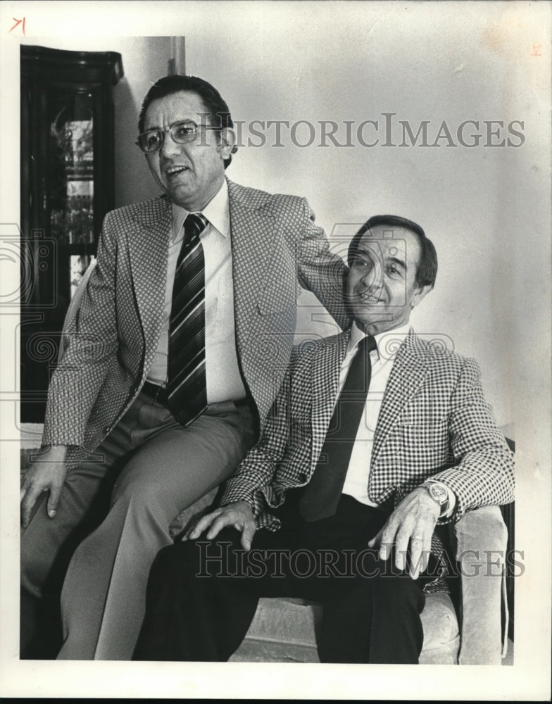 1980 Press Photo Joseph and Meyer Ferber, survivors - Historic Images