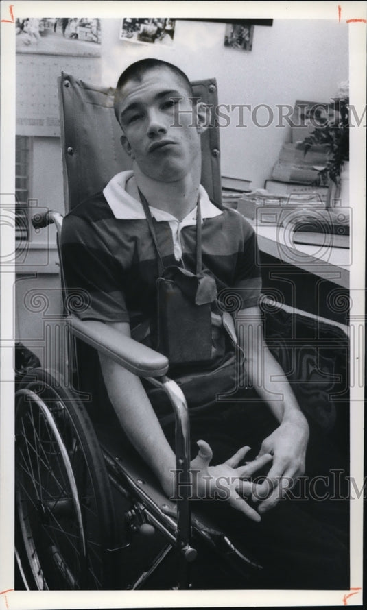 1978 Press Photo Todd Gauchat Our Lady Of Wayside - Historic Images