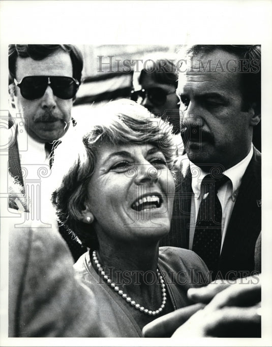 1984 Press Photo Geraldine Ferraro - Historic Images
