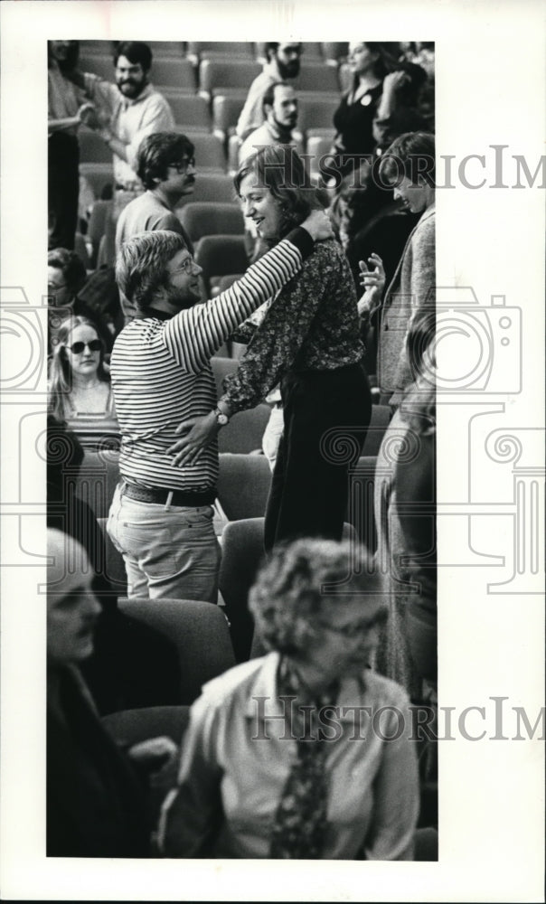 1979 Press Photo At Warren Farrell&#39;s Sex Worshop - Historic Images