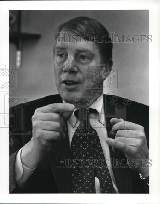 1985 Press Photo William W. Falsgraf, lawyer & president of ABA - Historic Images