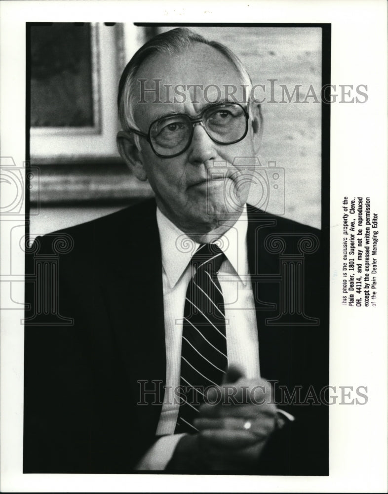 1988 Press Photo Russel B Every Pres Lamson &amp; Sessions - Historic Images