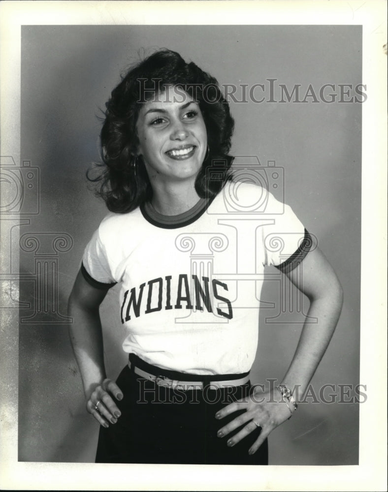 1979 Claire Fenrich wears jersey - Historic Images