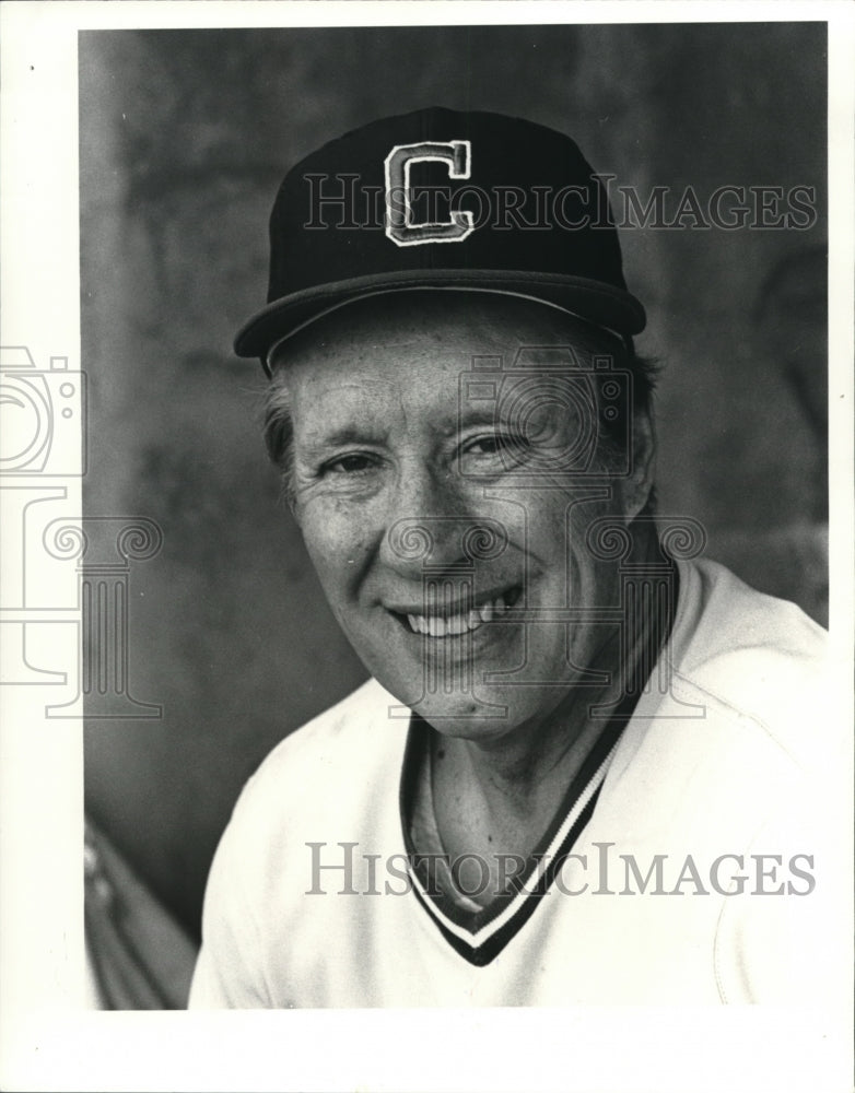 1981 Press Photo Bob Feller of Cleveland Indians - cva12528 - Historic Images